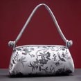 thumbnail image 2 of Nuevo bolso de mujer bordado de seda 2024, bolso de mano de novia a juego a la moda para mujer, 2 of 5