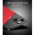 thumbnail image 3 of Compatible with Redmi Note 12 Case Shockproof, Ultra Thin Redmi Note 12 4G Phone Case Matte Hard PC Shockproof Anti-Scratch Protective Cases (Red), 3 of 14