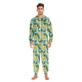 thumbnail image 6 of joogoo Summer Banana Leaves Unisex Adults Onesies Pajamas Jumpsuits L, 6 of 7