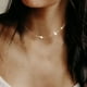 thumbnail image 5 of Cadena corta de metal estilo paz para el cuello para mujer, accesorio con temperamento, regalo para niñas, novia, esposa, collar flexible, collar nuevo para mujer, regalo, 5 of 6