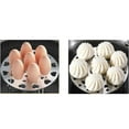 thumbnail image 6 of Egg Steamer Rack, Ongmies Egg Steamer Rack Stainless Trivet Foldable Steaming Basket Pot Holder Vegetable Steamer Plate for Steaming Kitchen Tool, 1 Egg Steamer, 6 of 9