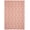 Abstract Coral, variant on Veranda Traditional Coral Polypropylene Rug 6'7" x 9'6"