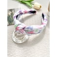 thumbnail image 5 of Elegant Embroidery Flower Hairband For Women Sweet Headband Butterfly Print Knotted Fashion Vintage Ethnic Style Hair Accessory, 5 of 10