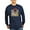 Navy, variant on CafePress - Power Rangers Red Ranger Men's Long Sleeve T Shirt - Long Sleeve Dark T-Shirt