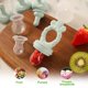 thumbnail image 2 of Set de alimentador de frutas Minie Joo para bebé, libre de BPA, silicona, 4+ meses, 2 of 5