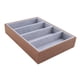 thumbnail image 3 of Sunglasses Display Glasses Cases 4 Grids Sunglasses Display - Brown, 3 of 5
