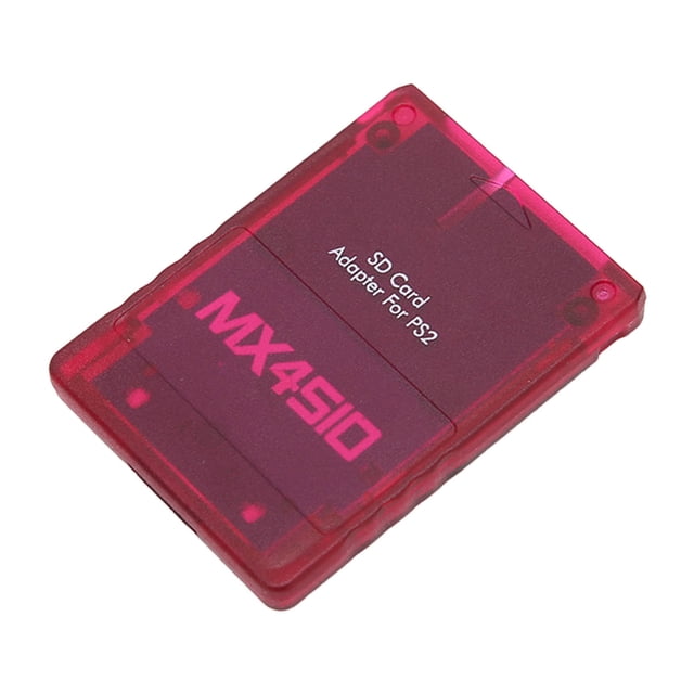 Card Reader, Replacement Memory Card Adapter Practical ABS Hand Made For Game Consoles Transparent White,Transparent Blue,Transparent Purple,Transparent Red,Transparent Orange