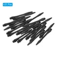 thumbnail image 3 of Uxcell 50mm Plastic Dart Shafts, 21 Pack 2BA Thread Dart Stems, Black, 3 of 6