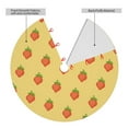 thumbnail image 2 of Yiaed Hand Drawn Strawberry Print Christmas Tree Skirt , Tree SkirtsTree Mat for Christmas Winter Holiday Indoor Decorations-36", 2 of 7