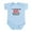 Sky Blue, variant on CafePress - Heavy Metal With My Mommy Body Suit - Baby Light Bodysuit, Size Newborn - 24 Months