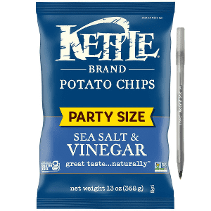 Kettle Brand Potato Chips Sea Salt & Vinegar Kettle Chips Party Size
