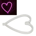 thumbnail image 3 of Neon Heart Light LED Heart Light Pink Heart Lights LED Neon Light en forma de corazón Luces de neón coloridas Propuesta Cumpleaños Escena Decoraciones de Luz ANGGREK Otros, 3 of 8