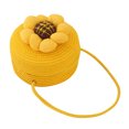 thumbnail image 2 of Bolso Hombro Paja Girasol para Bolso Mano Dulce Verano para Niña (amarillo), 2 of 9