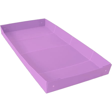 Guinea Pig Corrugated Plastic Cage Liners- 4 x 2 Panel Size -Purple