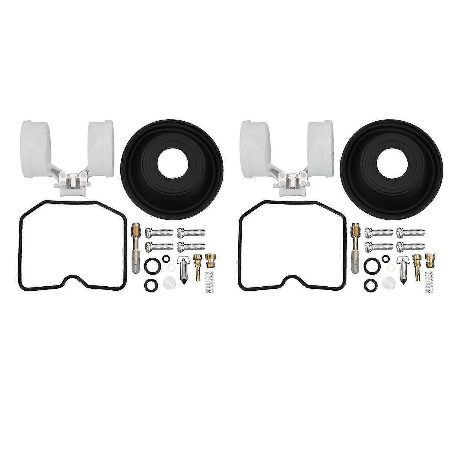 2 Sets Carburetor Rebuild Fix Kit Carb Overhaul Fit for Kawasaki Vulcan ...