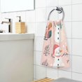 thumbnail image 3 of Yayeee 100% Cotton Hand Towels for Bathroom 16" x 28" Soft Absorbent Kitchen Towel, Christmas Snowman, 3 of 7