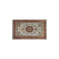 thumbnail image 2 of 2 Piece Bohemian Brown Floral Carpet Rug Kitchen Rug Set, Decor Kitchen Rugs, Absorbent Non-Slip Washable Floor Mats, Home Indoor Runner Rugs 17"x47"+17"x30", 2 of 7