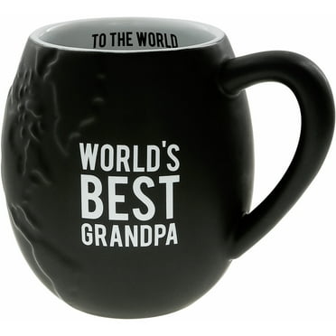 Pavilion Gift Company - World's Best Grandpa  - 20 oz Embossed Mug