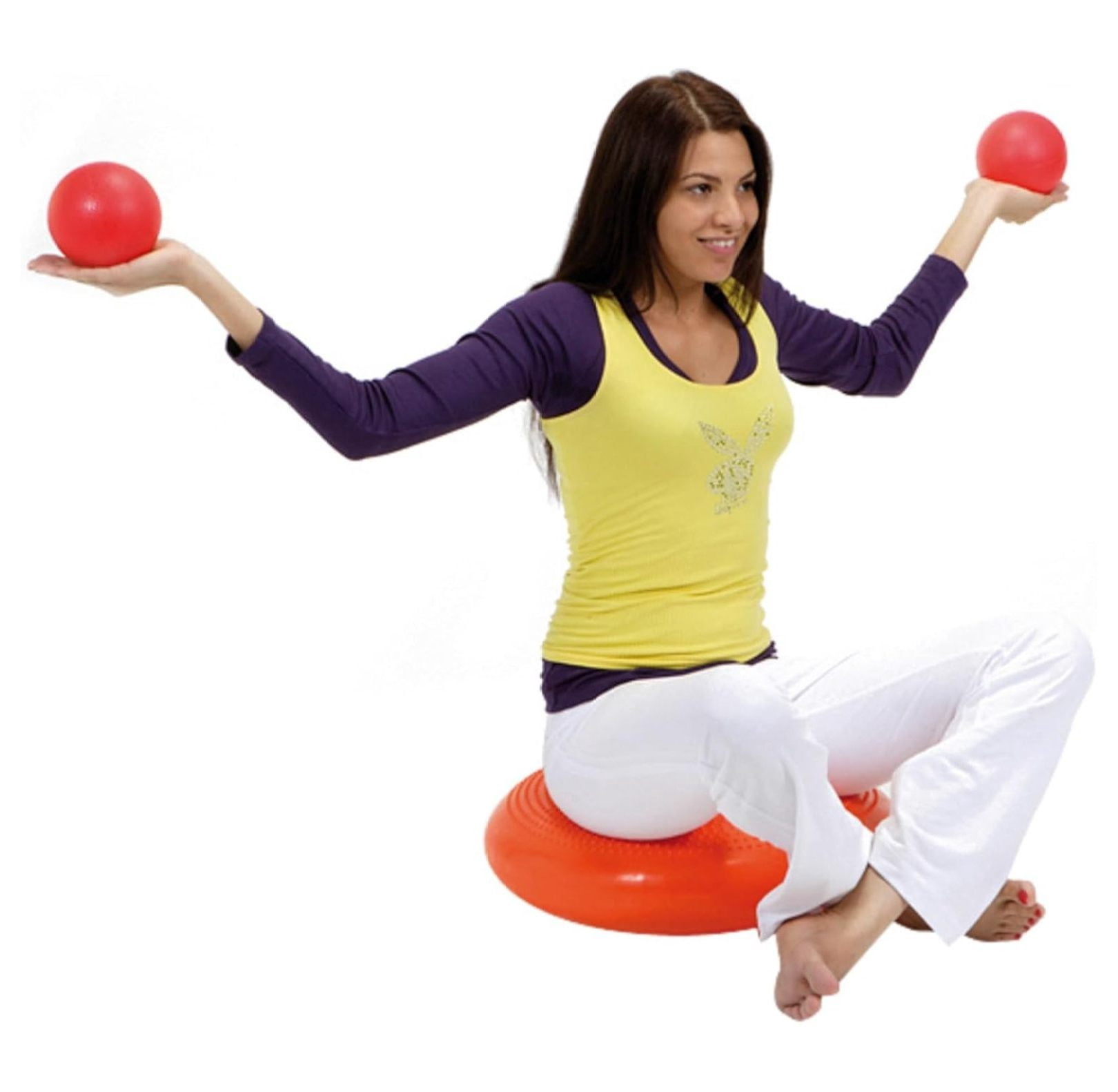 Gymnic Heavymed Medicine Ball - Weighted Exercise & Physical Therapy Ball - Strength, Balance, Core - Latex Free Vinyl - Multiple Weights & Colors