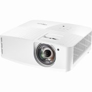 Optoma 4K400STx 3D Short Throw DLP Projector - 16:9 - White - High Dynamic Range (HDR) - Front - 2160p - 4000 Hour Normal Mode - 10000 Hour Economy Mode - 4K UHD - 1,000,000:1 - 4000 lm - HDMI - US...