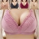 thumbnail image 3 of Sexy push up Mujeres Talla Grande Sujetador Hermoso Anillo De Acero Inalámbrico Ajustable Ropa Interior, 3 of 4