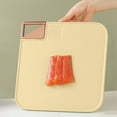 thumbnail image 1 of Sunkissed Deals, Double-sided Chopping Board, Kitchen Cutting Board, Sanitary Household Board, Fruit Prep Board, Stylish Design, for Home Cooking, Versatile Food Preparation Tool Hzhnb Liquidation, 1 of 9