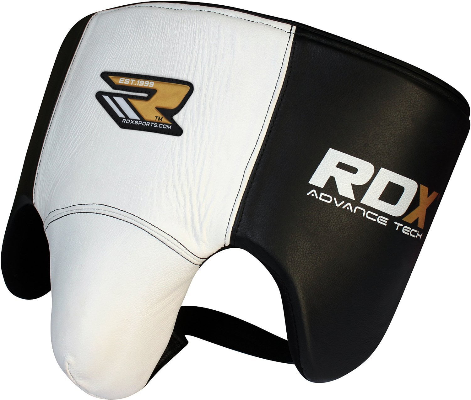 RDX Cow Hide Leather MMA Abdo Guard Groin Cup Adult Boxing Abdominal