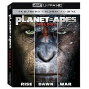 Planet of the Apes Trilogy (4K Ultra HD + Blu-ray), 20th Century Fox, Sci-Fi & Fantasy