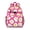 Rose-red, variant on Sushi Lover's Backpack for Teens - Lightweight Waterproof Book Bag with Spine Support, Adjustable Chest Strap & Spacious Compartments for School & Travel