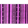 thumbnail image 1 of Ahgly Company Indoor Rectangle Solid Pink Modern Area Rugs, 7' x 9', 1 of 4