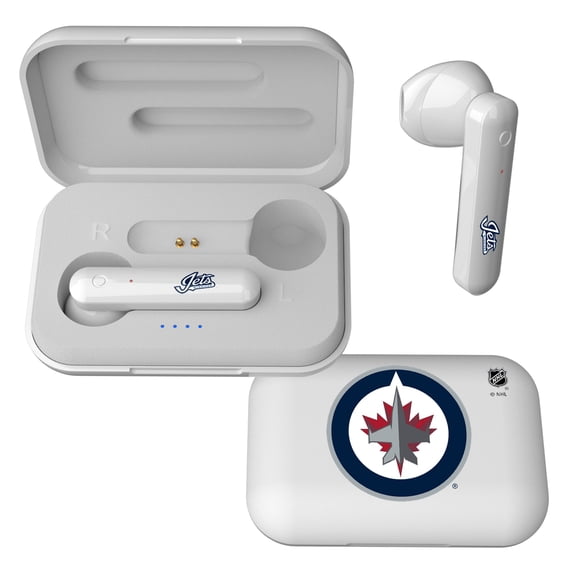 Keyscaper Winnipeg Jets Wireless TWS Insignia Design Earbuds