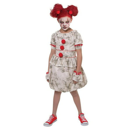 Dancing Clown Child Costume, Size 12-14
