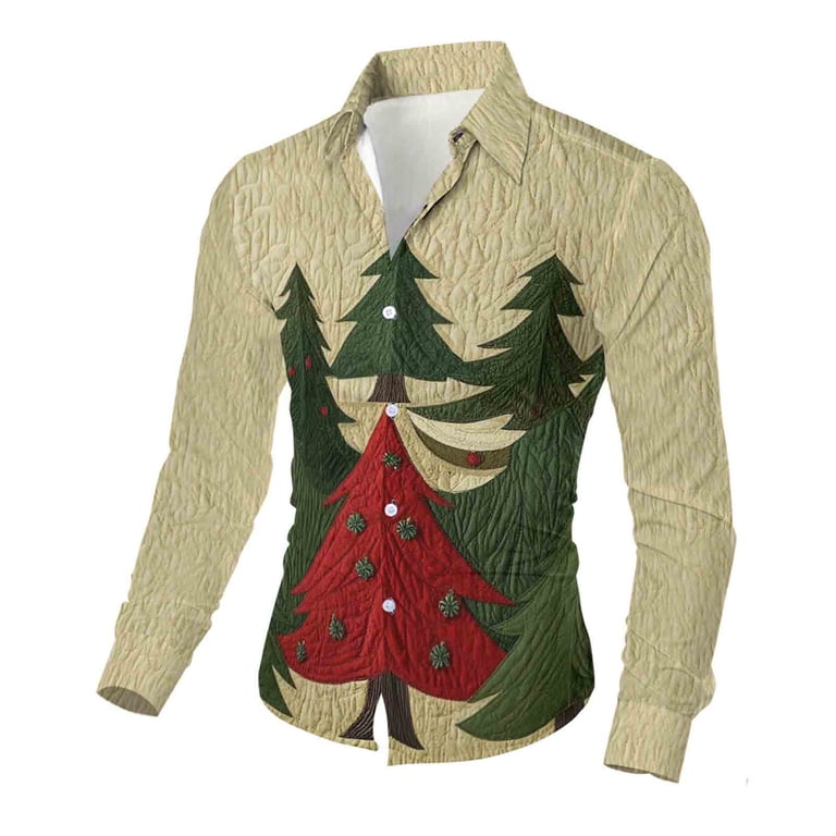 green emerald velvet dress Festivity Red Shirt | Men's Christmas Shirt