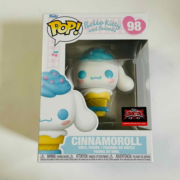 Funko POP Sanrio Hello Kitty and Friends Cinnamoroll Ice Cream 98 Vinyl Figure