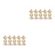 thumbnail image 2 of Injueey Paquete de 5 adornos colgantes de plástico para decoración de dulces de Navidad Dorado champagne 2Conjunto, 2 of 6