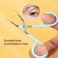 thumbnail image 3 of opvise Eyebrow Plier Tight Binding Painless Slanting Mouth Design Non-rust Stainless Steel Eyebrows Hair Removal Tweezer Ladies Supply, 3 of 7