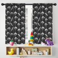 thumbnail image 5 of Blackout Kids Curtains,Black Cartoon Dinosaurs Fossils Pattern Childrens Insulated Curtains Set Of 2,Bedroom Essentials,Toddler Room Decor 42"x54", 5 of 5