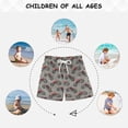 thumbnail image 6 of joogoo Boy Swim Trunks Retro Motorcycle Bathing Beach Board Shorts XS, 6 of 8