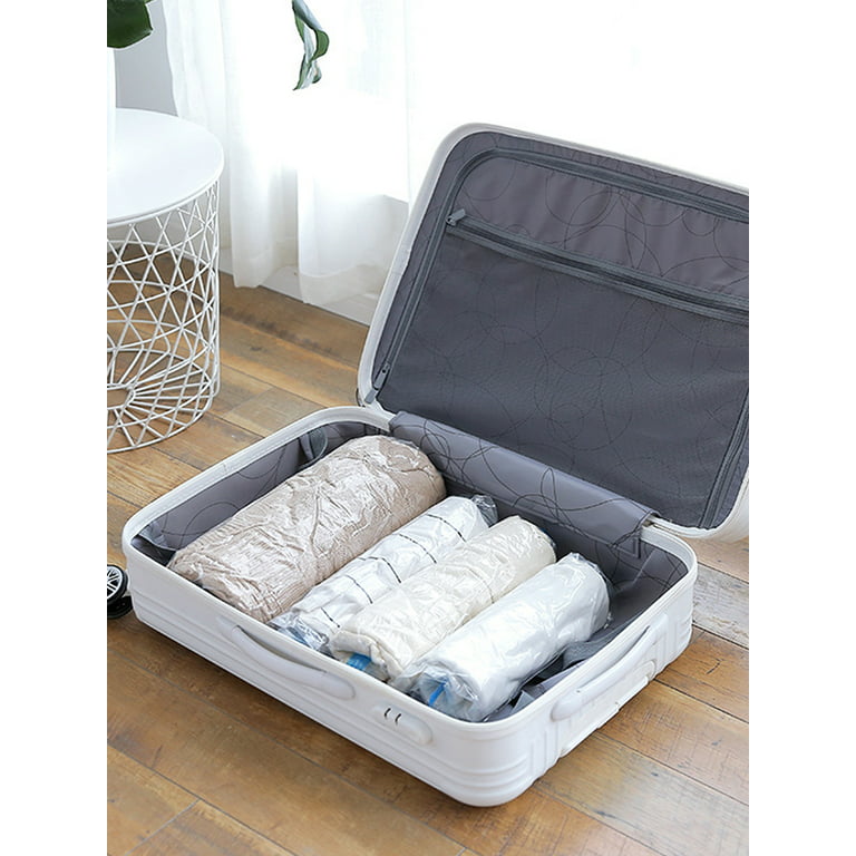 TAILI 10 PACK Travel Hand Roll Vacuum Storage Bags for Suitcases, Space  Saver Vacuum Storage Bags for Clothes, Blankets, Vacuum Compression Bags  for House Moving Packing, Travel Accessories 