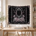 thumbnail image 3 of Vanity Mirror Reflecting a Starry Sky, Dreamy Celestial Style for Astrology Fans, Zodiac Room Decor, Bridal Shower Gift, Tapestry Wall Hanging for Bedroom and Dorm, 3 of 5