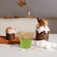 thumbnail image 1 of HINTRMENT 100Pcs Disposable Liners in Light Brown for Baking and Daily Use, 1 of 6