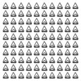 thumbnail image 1 of 100Pcs Triangular Paper Clips Durable Metal Rustproof Triangular Design Cute Paper Clips for Memo Documents Papers, 1 of 5