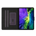 thumbnail image 4 of iPad Pro 11 2020 Case, iPad Pro 11 inch 2nd Generation Case, Dteck Slim Fit PU Leather Magnetic Flip Case Buitl-in Card Slots Auto Wake Sleep Cover,Deep Purple, 4 of 8