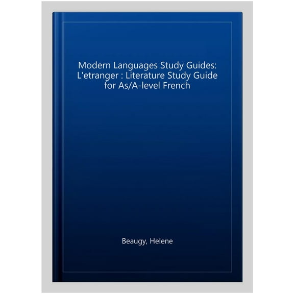 Modern Languages Study Guides: L'Etranger