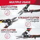 thumbnail image 4 of Juego de 3 tijeras para chapa Arrow Fastener de 8" en acero CR-V, 4 of 9