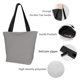 thumbnail image 4 of Fotbe Houndstooth Black And White Bolsa de Playa con Estampado, Bolsa de Hombro, Bolsa de Mano Espaciosa, Bolsa de Viaje Ligera, Bolsa de Compras Versátil, 4 of 6