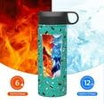 thumbnail image 6 of KLL Sushi (3) Pattern 18OZ Water Bottle With Straw,Stainless Steel Sports Water Cup Flask Sports Water Cup Flask Wide Mouth Travel Thermal Mug, 6 of 8