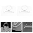 thumbnail image 7 of Yongwei 12pcs Adhesive Hooks Wall Mounted Plastic Hooks Household Sundries Organizer, 7 of 7