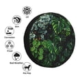 thumbnail image 4 of Sikiie Lush Foliage Green Plant PVC Leather Spare Tire Wheel Cover Spare Tire Cover, for Car Truck SUV Camper Trailer Universal Fit(14-17in)-16 inch, 4 of 6