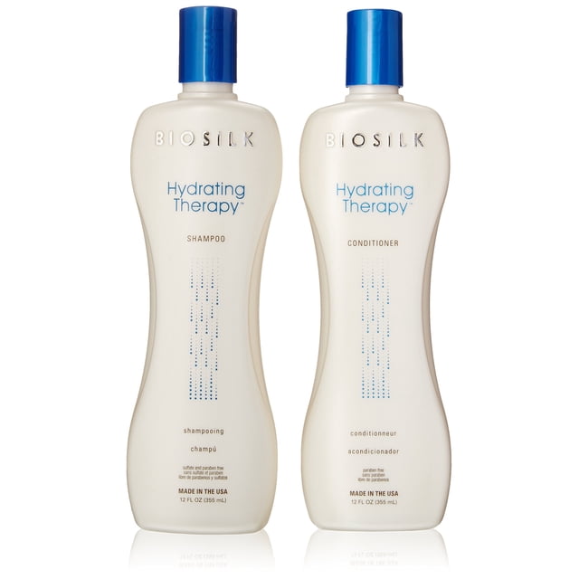 Set de champú y acondicionador BioSilk Hydrate Therapy 2x